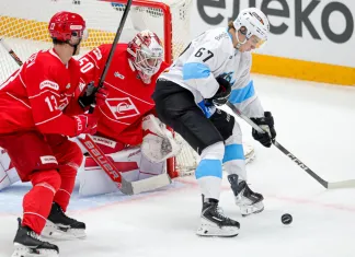 Минское «Динамо» отыгралось с 1:3 в третьем периоде, но уступило в гостях «Спартаку»