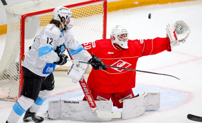 КХЛ назвала лучших игроков встречи «Спартак» — «Динамо-Минск»