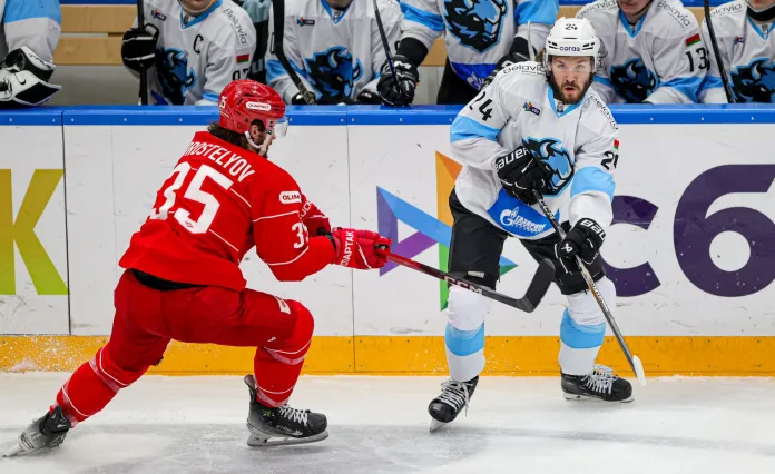 Радмир Сахибгареев: «Зубры» уступили в Москве «Спартаку» при весьма неплохом по содержанию хоккее