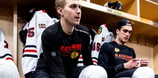 Белорусский защитник «Чикаго» тренируется с командой в третьей паре обороны