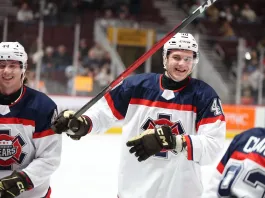 АХЛ. Илья Протас забил и отдал, Колячонок сыграл в первой паре — статистика белорусов 28 февраля