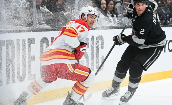 Шарангович не спас «Калгари» от поражения в игре с «Лос-Анджелесом»