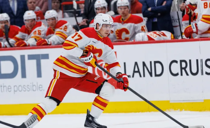 Егор Шарангович забросил юбилейную шайбу в меньшинстве в своей карьере в НХЛ