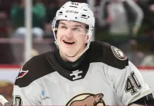 АХЛ. Блестящий матч Алексея Колосова, Илья Протас признан 2-й звездой, ассист Егора Сидорова — статистика белорусов 14 марта