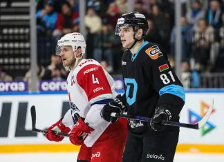 Виталий Пинчук провел юбилейный матч за минское «Динамо» в КХЛ