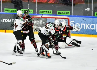 «Гомель» в третьем овертайме дожал «Шахтёр», Константин Кузмаул оформил «сухарь»