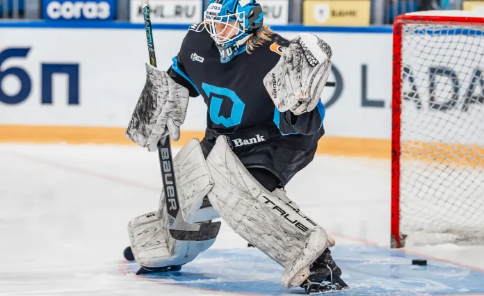 Воспитанник лидской школы хоккея Антон Круповец провел первые минуты за минское «Динамо» в КХЛ