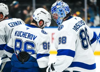 НХЛ. 4 очка Кучерова, гол и передача Чинахова, дубль Стэмкоса, шайба Орлова — итоги игрового дня 21–22 марта