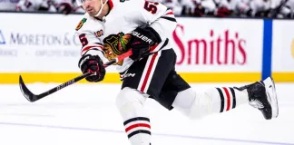 The Athletic пророчит Артёму Левшунову игру в первой паре «Чикаго» в сезоне-2026/2027