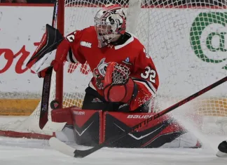 CHL. 1/8 финала. Владислав Ермоленко совершил 35 сейвов, «Норт-Бей» Арсения Пронина стартовал с победы — статистика белорусов 27 марта