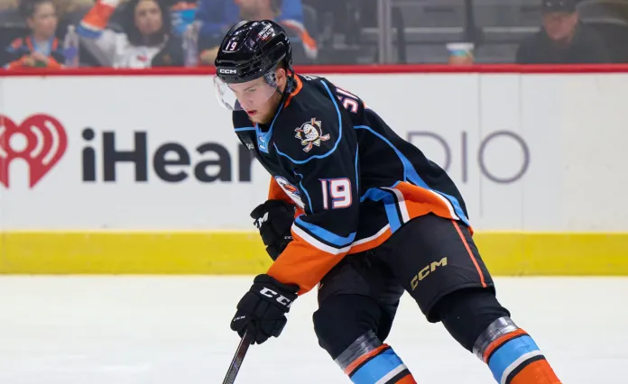 Белорус Егор Сидоров вошёл в число лучших проспектов «Анахайм Дакс»