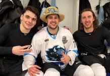 Автор победной шайбы. В минском «Динамо» назвали лучшего игрока третьего матча против «Динамо-Москвы»