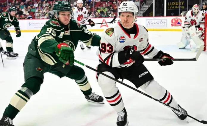 АХЛ. 15-я шайба Данилы Климовича, пять бросков Егора Сидорова, Алексей Колосов в роли запасного вратаря — статистика белорусов 30 марта