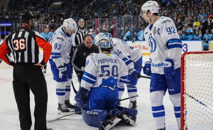 Департамент судейства КХЛ разъяснил отмену двух шайб в матче «Динамо-Москва» - «Динамо-Минск»