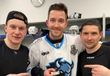 Станислав Галиев — лучший игрок матча в раздевалке минского «Динамо». Форвард оформил дубль и набрал 300-е очко в КХЛ