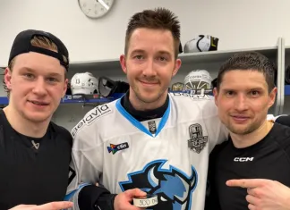 Станислав Галиев — лучший игрок матча в раздевалке минского «Динамо». Форвард оформил дубль и набрал 300-е очко в КХЛ