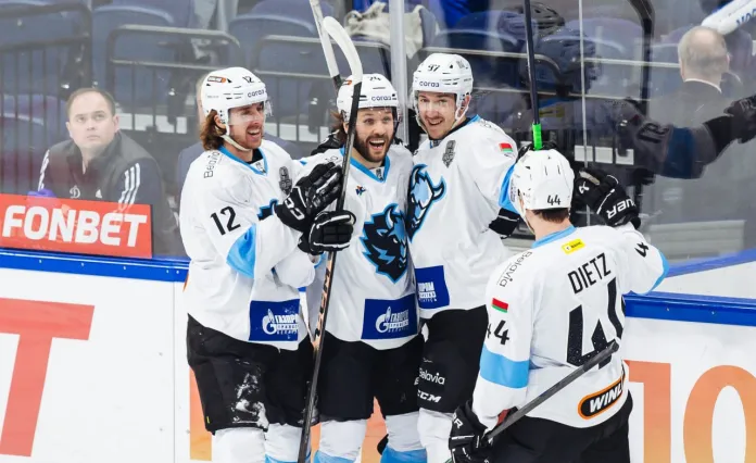 Минское «Динамо» стало первой командой, которая вышла в четвертьфинал Кубка Гагарина-2026