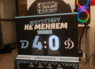 Видео: Победная раздевалка минского «Динамо» после четвертого матча с «Динамо-Москвой»