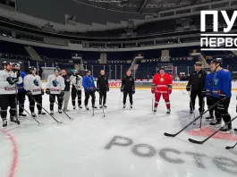 Александр Лукашенко посетил тренировку минского «Динамо»