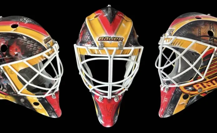 Маска белоруса Никиты Толопило вошла в ТОП-10 НХЛ по версии The Athletic