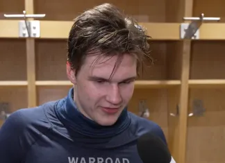 Илья Протас поделился эмоциями после дебютного матча в НХЛ