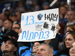 Минское «Динамо» впервые проиграло в плей-офф-2026 КХЛ. «Ак Барс» победил в Беларуси и повёл в серии