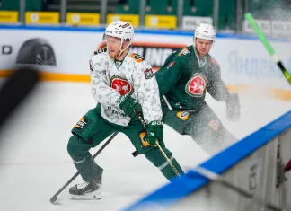 Алексей Пустозеров – о матче с минским «Динамо», победной шайбе и атмосфере на «Минск-Арене»