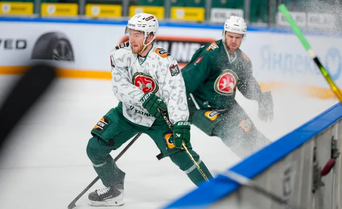 Алексей Пустозеров – о матче с минским «Динамо», победной шайбе и атмосфере на «Минск-Арене»