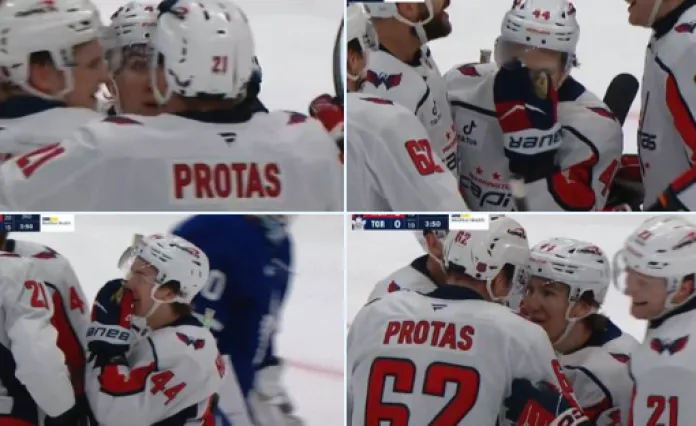 Защитник «Вашингтона» извинился перед Ильей Протасом после гола в пустые ворота