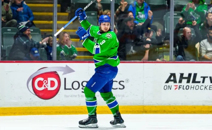 АХЛ. Дубль и 10 бросков Климовича, «-1» у Лошко. Кузьмин, Колячонок и Сидоров остались вне заявки — статистика белорусов 11 апреля