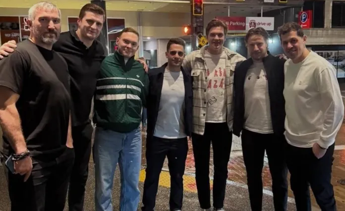 «Вашингтон» против «Питтсбурга»: братья Протасы, Овечкин, Мирошниченко, Малкин и Соловьёв попали в одно фото