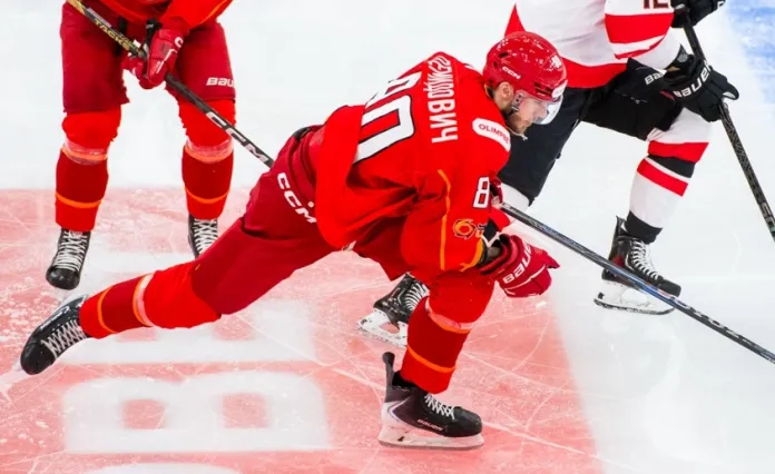 Белорусский форвард «Горняка-УГМК» Демидович внесен в список травмированных