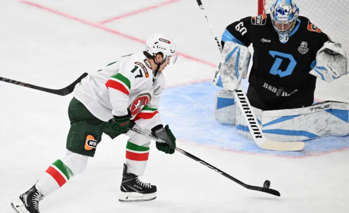 «Динамо-Минск» — «Ак Барс» — 4:5 ОТ. Статистика второго матча серии: xG, единоборства, дистанция