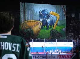 Минское «Динамо» потерпело крупное сухое поражение в Казани. «Зубры» находятся в шаге от вылета из Кубка Гагарина