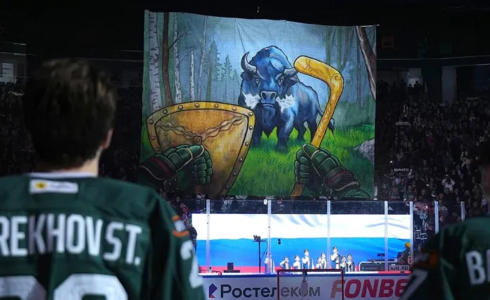 Минское «Динамо» потерпело крупное сухое поражение в Казани. «Зубры» находятся в шаге от вылета из Кубка Гагарина