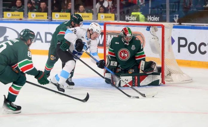 Минское «Динамо» проиграло третий матч с «Ак Барсом»