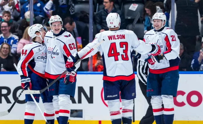 Алексей и Илья Протасы приняли участие в победном матче «Вашингтона» против «Коламбуса»