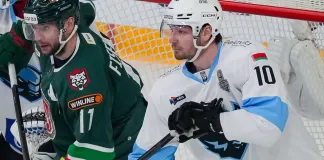 1:0, 38 минут штрафа, 24 силовых приёма. Статистика безумного первого периода матча «Ак Барс» — «Динамо-Минск»