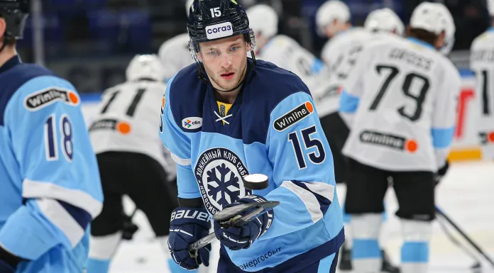 Белорусский форвард подписал новый контракт с «Сибирью»