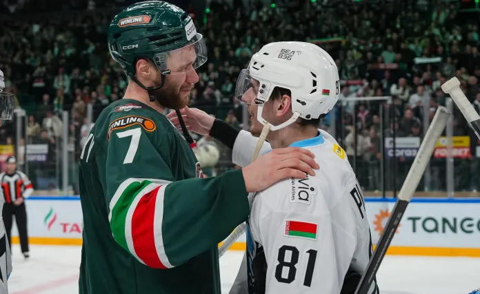 Виталий Пинчук — лучший бомбардир минского «Динамо» в плей-офф Кубка Гагарина-2026