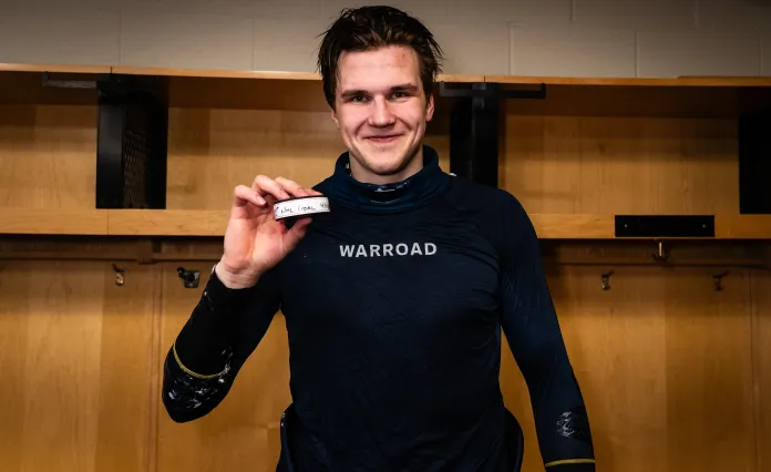 52 очка Протаса, «-41» Левшунова, худший сезон Шаранговича. Как выступали белорусы в регулярке НХЛ-2025/2026