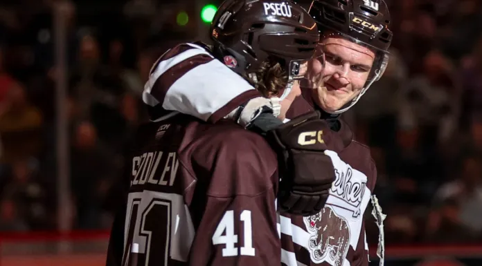 АХЛ. Протас набрал 2 очка и помог «Херши» победить. Климович повторил рекорд франшизы и стал первой звездой — статистика белорусов 20 апреля