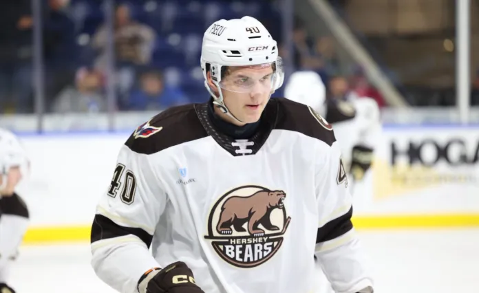 Илья Протас — лучший белорусский бомбардир в АХЛ в XXI веке. Он набрал 66 очков за один сезон