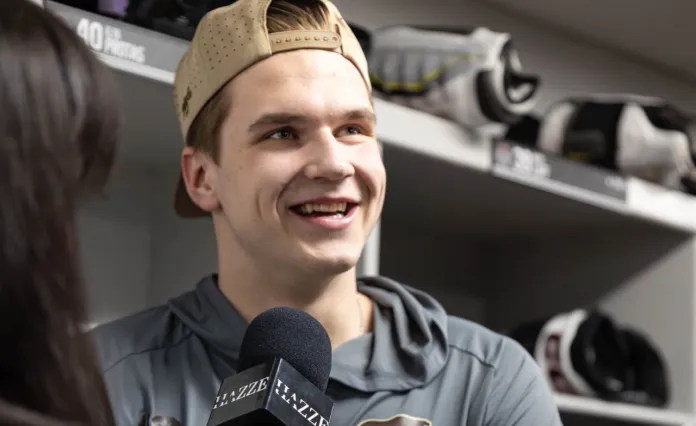 Илья Протас — один из самых прогрессирующих проспектов НХЛ. Аналитик The Athletic — о взлёте белорусского форварда