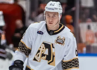 Защитник «Адмирала» посетил пятый матч финальной серии плей-офф Betera-Экстралиги