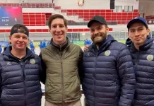 Защитник минского «Динамо» поддержал сборную Казахстана на сборах в Минске перед чемпионатом мира