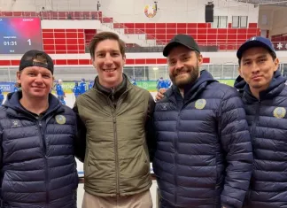 Защитник минского «Динамо» поддержал сборную Казахстана на сборах в Минске перед чемпионатом мира