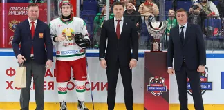Александр Русаков признан лучшим защитником Кубка Будущего в Новосибирске