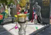 Кубок Гагарина отвезли к могилам Руслана Салея, Николая Кривоносова и Сергея Остапчука
