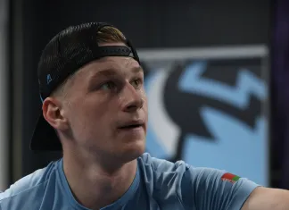 Rookie Faceoff. «Юта» с двумя белорусами уступила «Сан-Хосе», Вадим Мороз угодил под тяжёлый хит